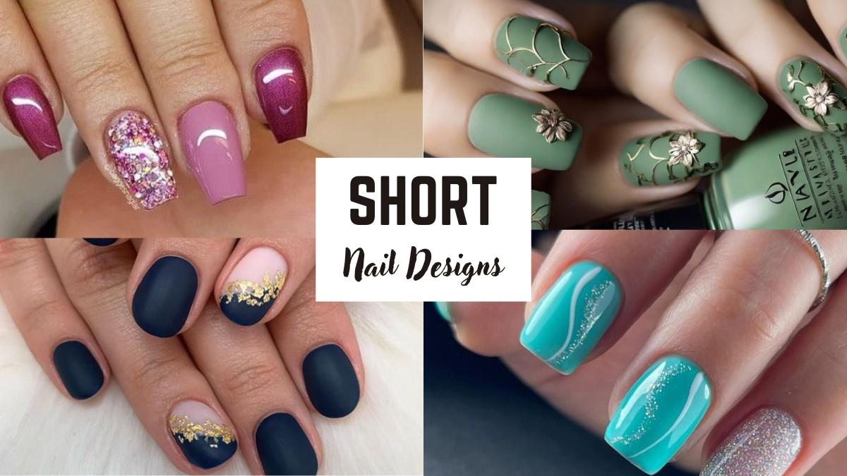 Small Canvas, Big Style:20 Trendy Nail Art for Short Nails