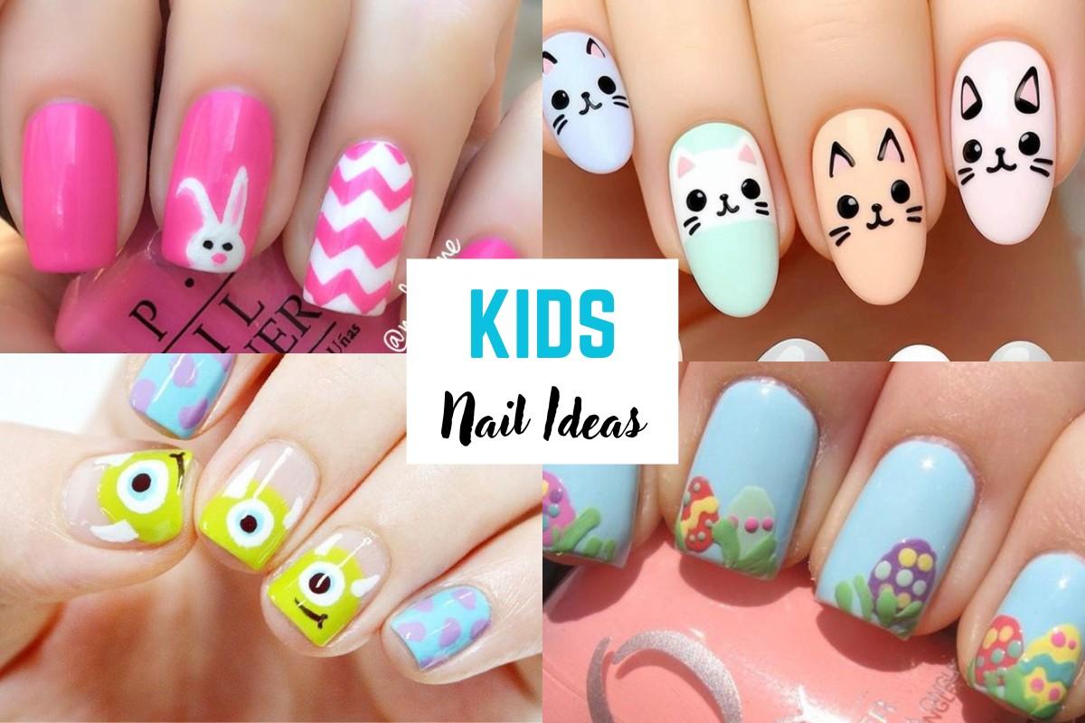18 + Creative Nail Ideas for Kids