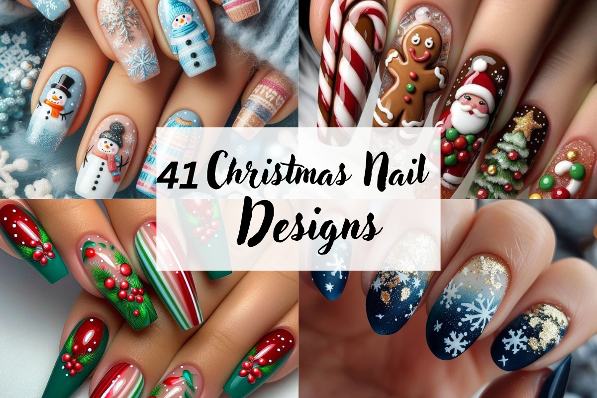 41 Christmas Nail Design Ideas