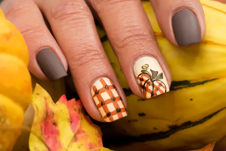 Simple Fall Nails Inspo 2025