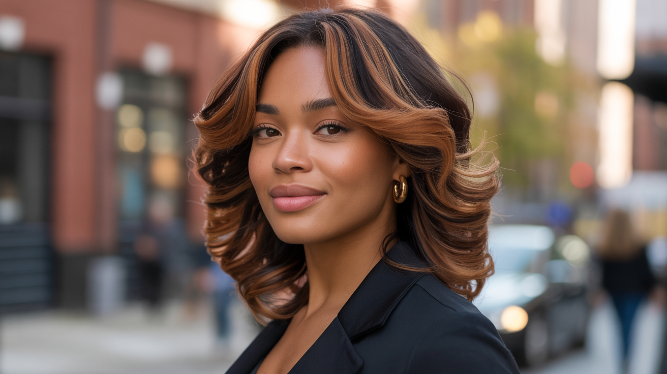 Best Fall Haircut for Round Face 2025