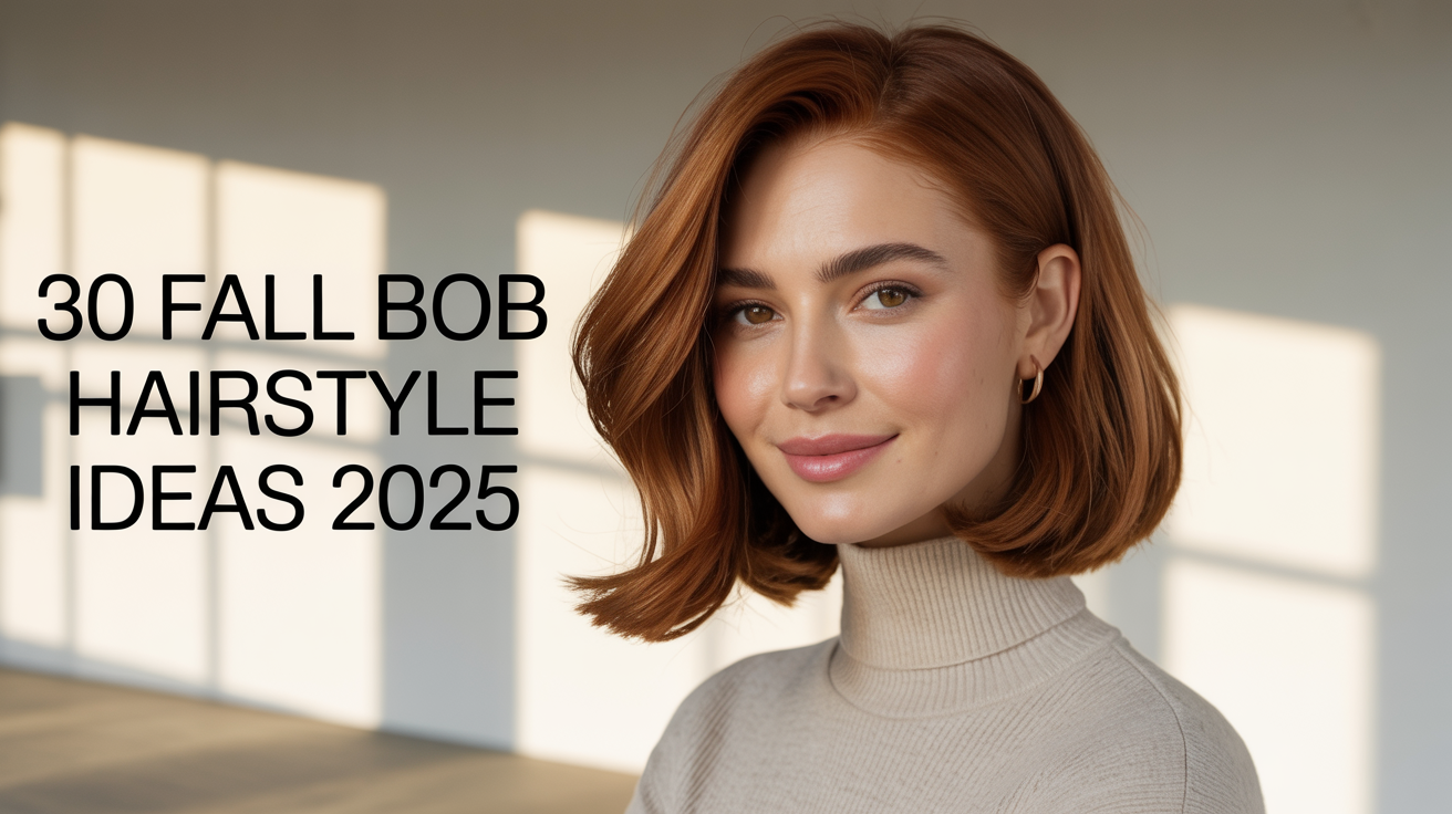 30 Fall Bob Hairstyle Ideas 2025