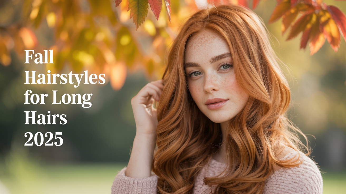 Fall Hairstyles for Long Hairs 2025