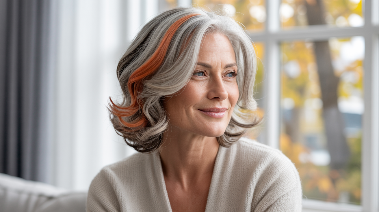 Stunning Fall Hair Color Ideas 2025 for Women Over 60