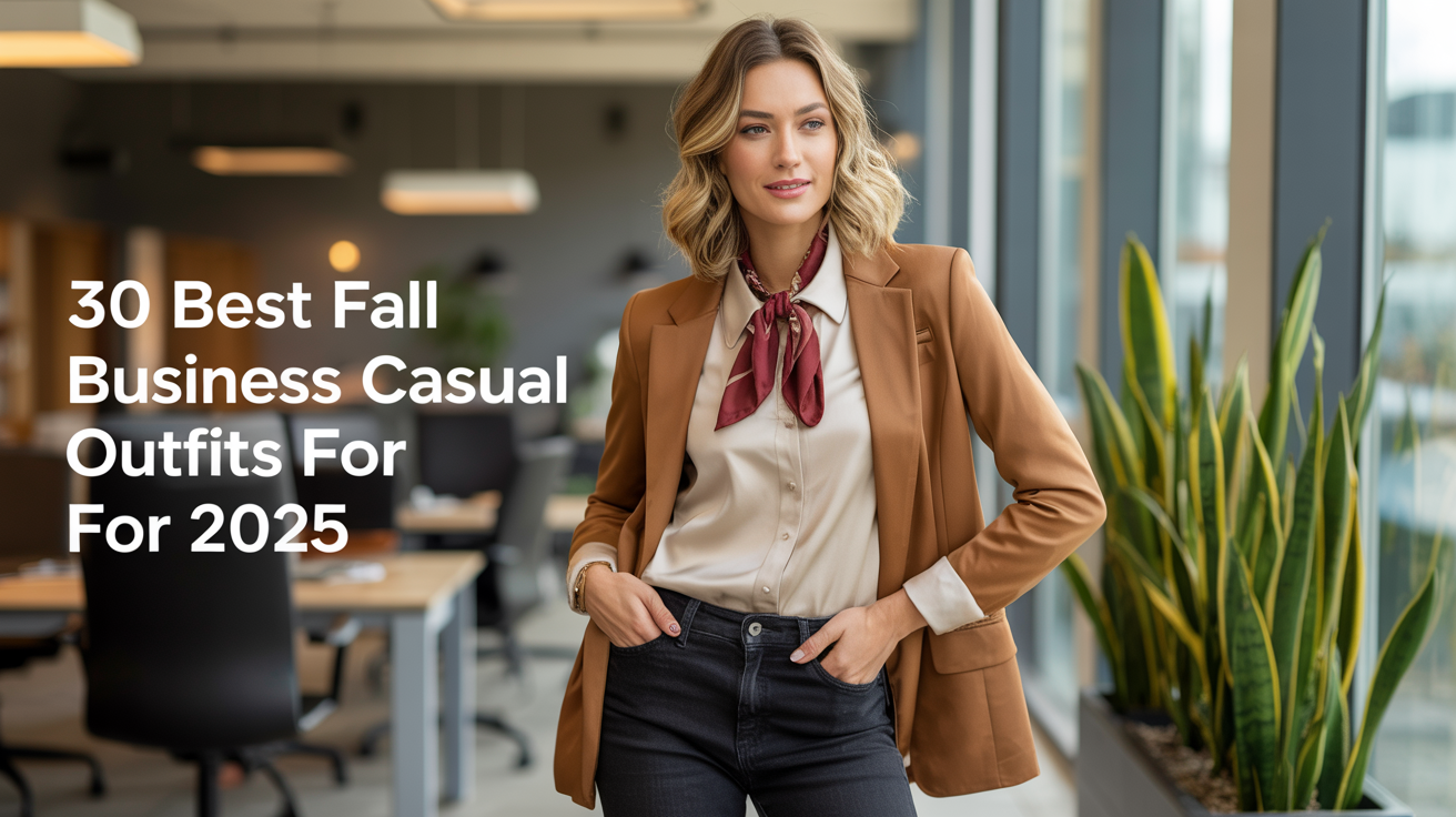 30 best fall business casual outfits for 2025