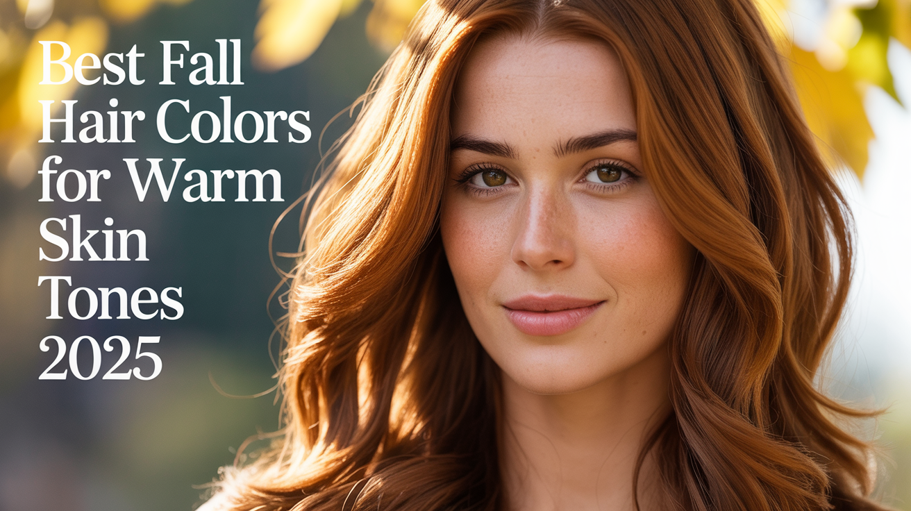 Best Fall Hair Colors for Warm Skin Tones 2025