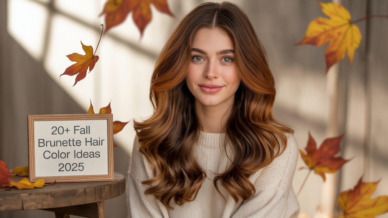 20+ Fall Brunette Hair Color Ideas 2025