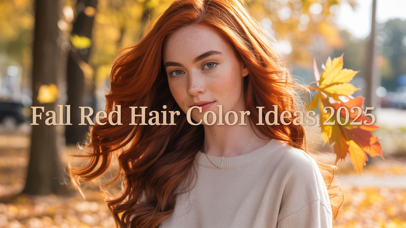 Fall Red Hair Color Ideas 2025